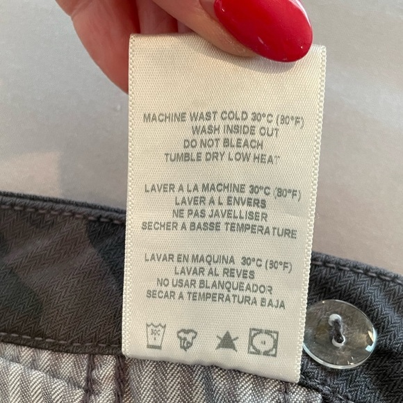 Sundry For Anthropologie Camo Le Soleil Pants Womens Sz 27 Crystal Stripe $198 - Picture 16 of 16